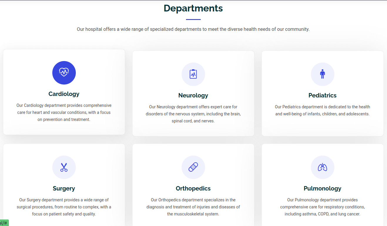 Hospital Theme Preview